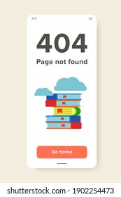 Icon of books pile. Knowledge, studying, school. Education concept. Can be used for topics like college, university, homework