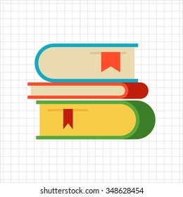 Icon of books stack