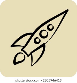 Icon Boosting Algorithms. related to Machine Learning symbol. hand drawn style. simple design editable