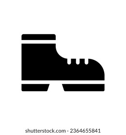 Icon boots-Schuh, bearbeitbare Datei