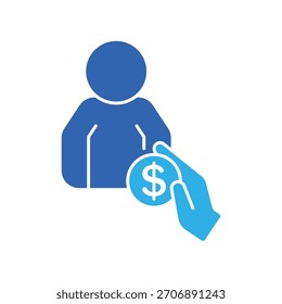 Icon a Borrower Profile, isolated against a clean background.