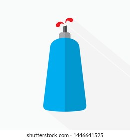 icon bottle. Flat Illustration for web