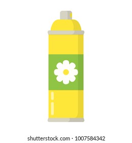 Icon bottle spray air freshener with flower