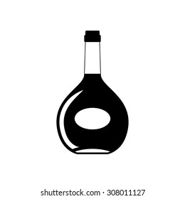 icon bottle vodka whiskey brandy cognac liquor