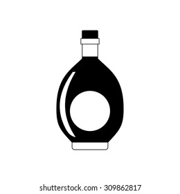 icon bottle vodka whiskey brandy cognac liquor
