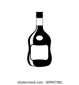 icon bottle vodka whiskey brandy cognac liquor