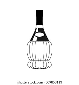 icon bottle wine liquor