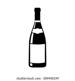 icon bottle wine liquor
