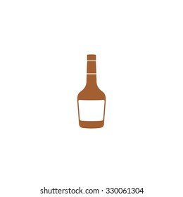 Icon bottles of cognac.