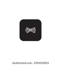 icon bowties modern, simple, abstract