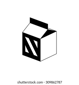 icon box carton pack juice soda water milk