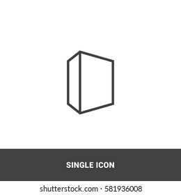 Icon box package Single Icon Graphic Design
