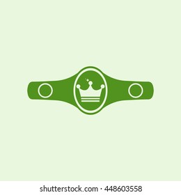 Icon boxing championship belt.