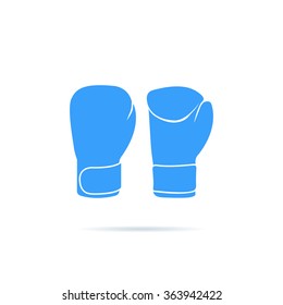 Icon boxing gloves.
