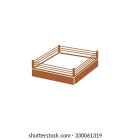 Icon  boxing ring.