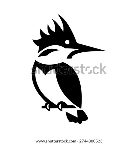 icon brid black vector nice