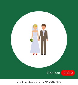 Icon of bride and bridegroom