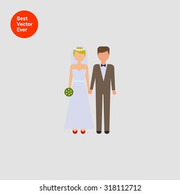 Icon of bride and bridegroom