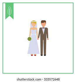 Icon of bride and bridegroom