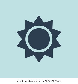 Icon of Brightness. EPS-10.