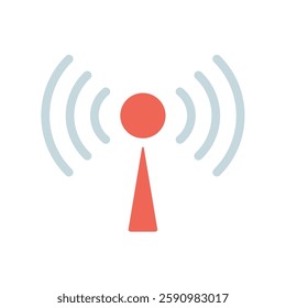 Icon a broadcast, isolated against a clean background.
