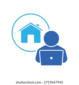 Ícone de um Broker, isolado em um plano de fundo limpo.