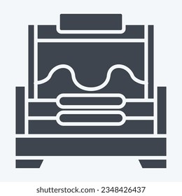 Icon Brood. related to Apiary symbol. glyph style. simple design editable. simple illustration