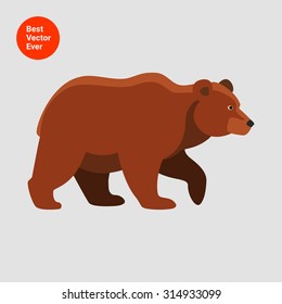 Icon of brown bear