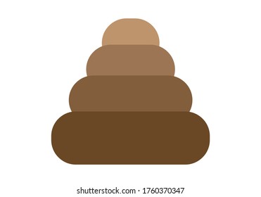 Icon of a brown bed on white background.