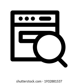 Icon Browsers With Style Outline