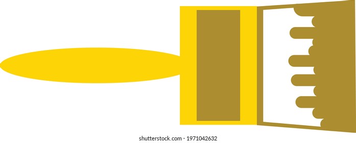 icon of brush paint perfect for presentation about your building construction