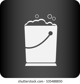 icon of bucket