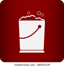 icon of bucket