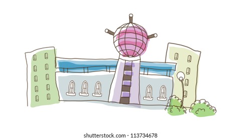 icon building