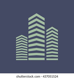 Icon of Building. Eps-10.