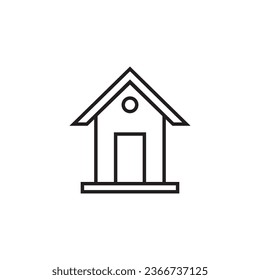 icon building vector template illustration logo design