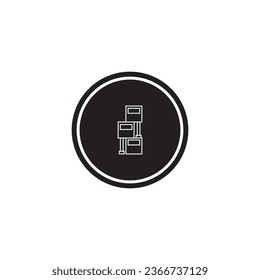 icon building vector template illustration logo design