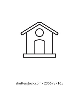 icon building vector template illustration logo design