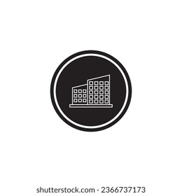 icon building vector template illustration logo design