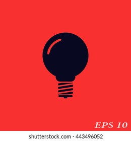 Icon bulb.