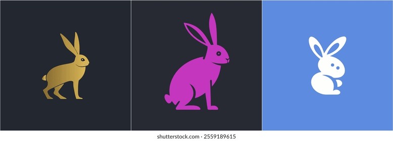 icon bunny rabbit animal pet