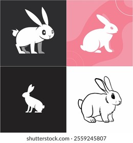 icon bunny rabbit animal pet