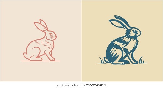 icon bunny rabbit animal pet