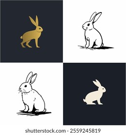 icon bunny rabbit animal pet