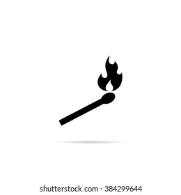 Icon of burning matches.