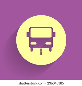 icon of a bus