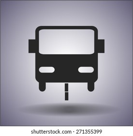 icon of a bus