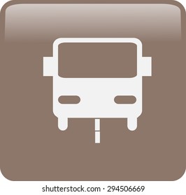 icon of bus