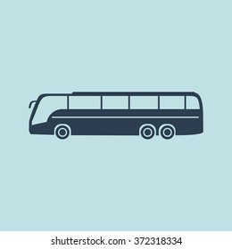 Icon of Bus. EPS-10.