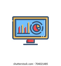 icon business analyze